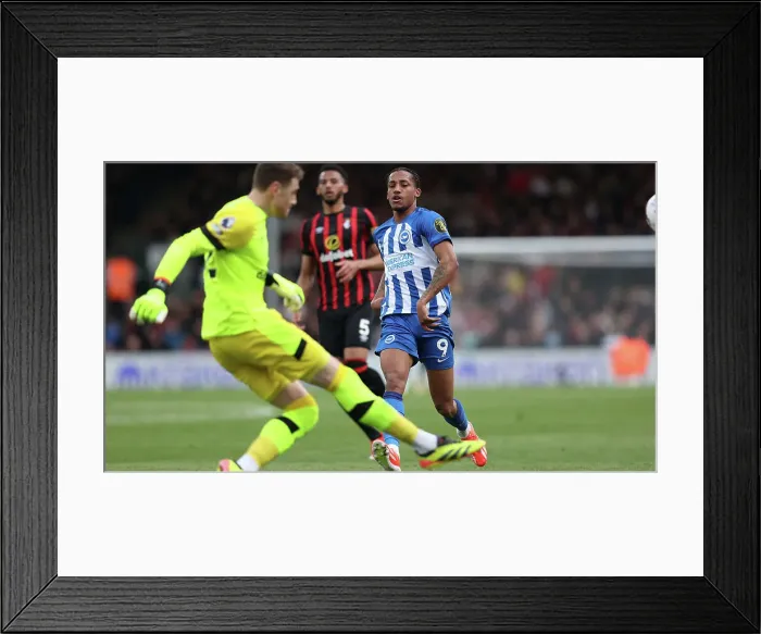 Framed Print : AFC Bournemouth v Brighton and Hove Albion Premier League 28APR24 Framed Print : AFC Bournemouth v Brighton and Hove Albion Premier League 28APR24