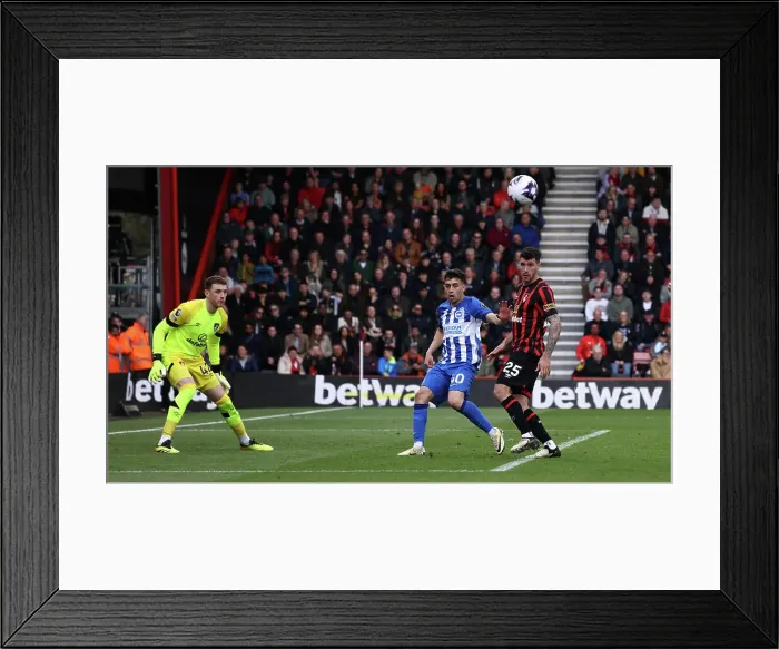 Framed Print : AFC Bournemouth v Brighton and Hove Albion Premier League 28APR24 Framed Print : AFC Bournemouth v Brighton and Hove Albion Premier League 28APR24