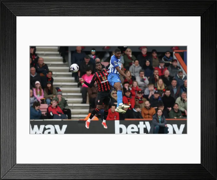 Framed Print : AFC Bournemouth v Brighton and Hove Albion Premier League 28APR24 Framed Print : AFC Bournemouth v Brighton and Hove Albion Premier League 28APR24