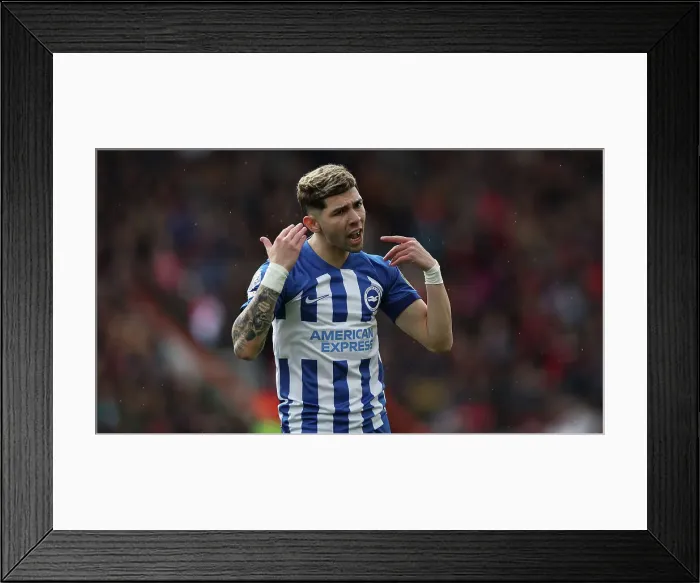 Framed Print : AFC Bournemouth v Brighton and Hove Albion Premier League 28APR24 Framed Print : AFC Bournemouth v Brighton and Hove Albion Premier League 28APR24
