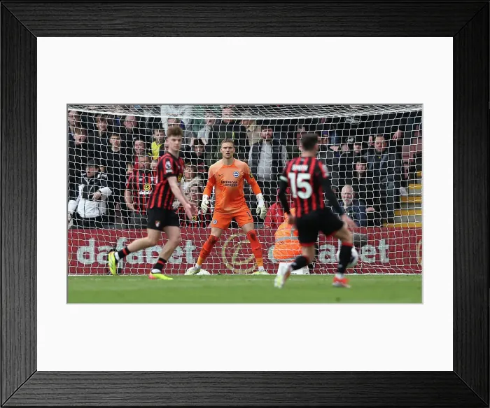Framed Print : AFC Bournemouth v Brighton and Hove Albion Premier League 28APR24 Framed Print : AFC Bournemouth v Brighton and Hove Albion Premier League 28APR24