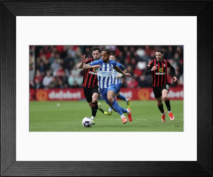 Framed Print : AFC Bournemouth v Brighton and Hove Albion Premier League 28APR24 Framed Print : AFC Bournemouth v Brighton and Hove Albion Premier League 28APR24