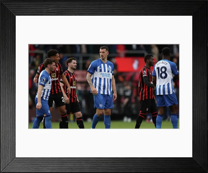 Framed Print : AFC Bournemouth v Brighton and Hove Albion Premier League 28APR24 Framed Print : AFC Bournemouth v Brighton and Hove Albion Premier League 28APR24
