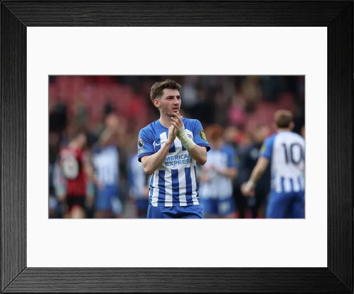 Framed Print : AFC Bournemouth v Brighton and Hove Albion Premier League 28APR24