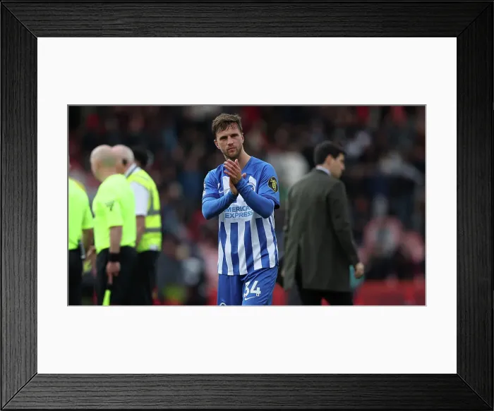 Framed Print : AFC Bournemouth v Brighton and Hove Albion Premier League 28APR24