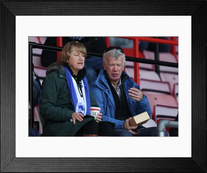 Framed Print : AFC Bournemouth v Brighton and Hove Albion Premier League 28APR24