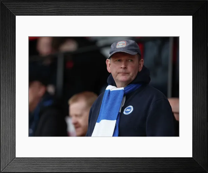 Framed Print : AFC Bournemouth v Brighton and Hove Albion Premier League 28APR24