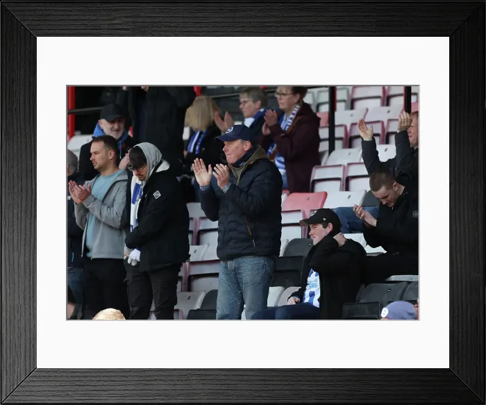 Framed Print : AFC Bournemouth v Brighton and Hove Albion Premier League 28APR24