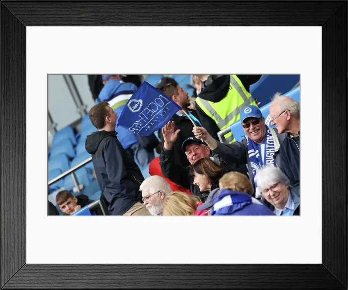 Framed Print : Brighton and Hove Albion v Aston Villa 05MAY24 Framed Print : Brighton and Hove Albion v Aston Villa 05MAY24