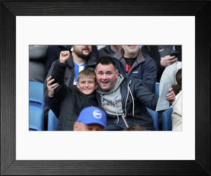 Framed Print : Brighton and Hove Albion v Aston Villa 05MAY24 Framed Print : Brighton and Hove Albion v Aston Villa 05MAY24