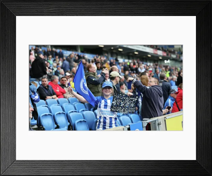 Framed Print : Brighton and Hove Albion v Aston Villa 05MAY24 Framed Print : Brighton and Hove Albion v Aston Villa 05MAY24