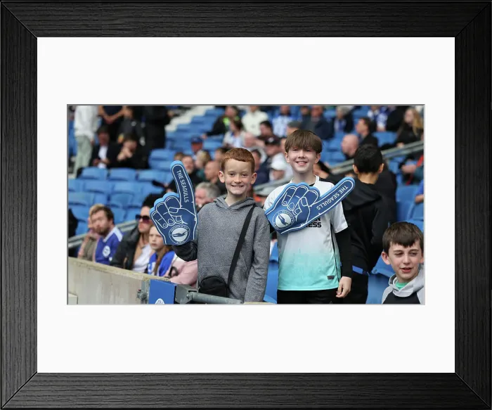 Framed Print : Brighton and Hove Albion v Aston Villa 05MAY24 Framed Print : Brighton and Hove Albion v Aston Villa 05MAY24
