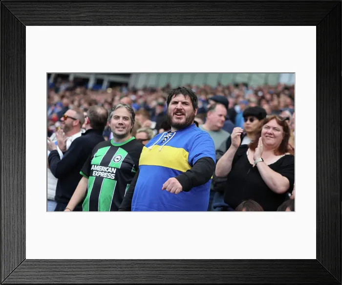 Framed Print : Brighton and Hove Albion v Aston Villa 05MAY24 Framed Print : Brighton and Hove Albion v Aston Villa 05MAY24