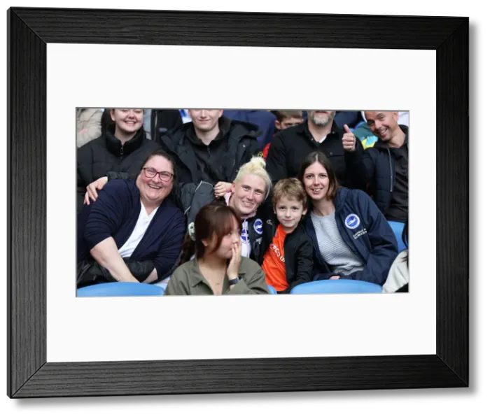 Framed Print : Brighton and Hove Albion v Aston Villa 05MAY24 Framed Print : Brighton and Hove Albion v Aston Villa 05MAY24