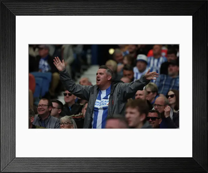 Framed Print : Brighton and Hove Albion v Aston Villa 05MAY24 Framed Print : Brighton and Hove Albion v Aston Villa 05MAY24