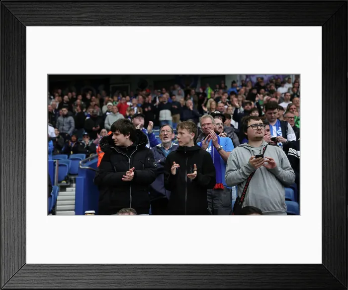 Framed Print : Brighton and Hove Albion v Aston Villa 05MAY24 Framed Print : Brighton and Hove Albion v Aston Villa 05MAY24