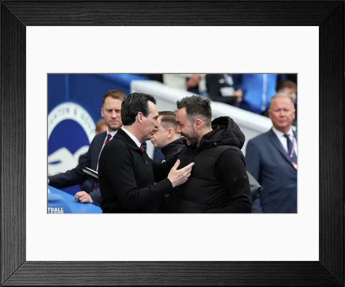 Framed Print : 02 De Zerbi and Emery Framed Print : 02 De Zerbi and Emery