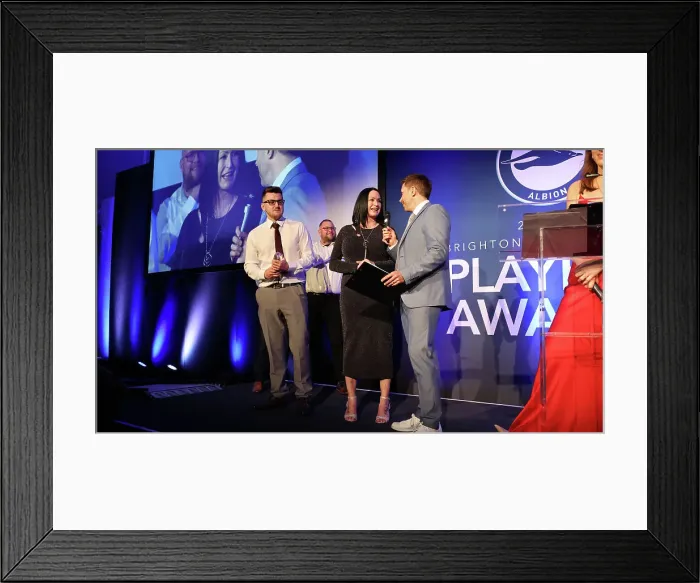 Framed Print : Players Awards Night 2024 American Express Stadium 07MAY24 Framed Print : Players Awards Night 2024 American Express Stadium 07MAY24
