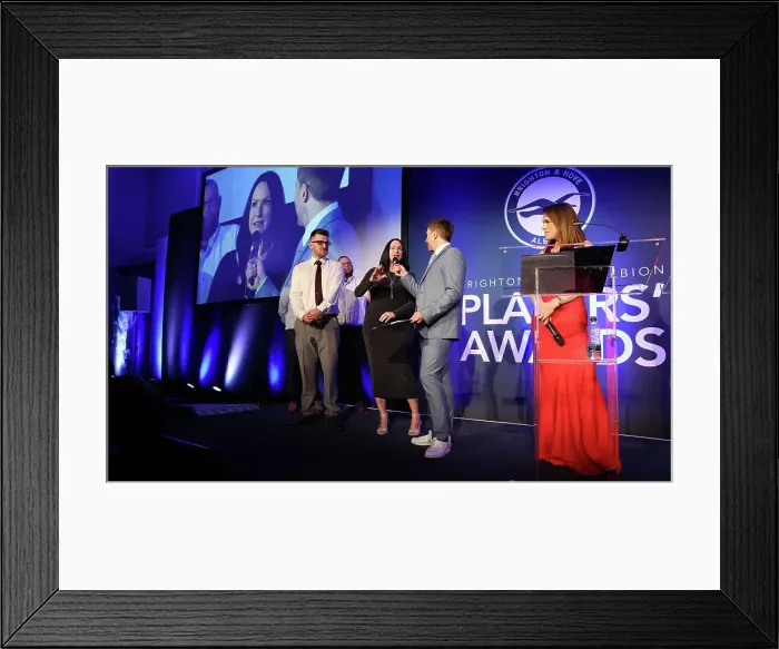 Framed Print : Players Awards Night 2024 American Express Stadium 07MAY24 Framed Print : Players Awards Night 2024 American Express Stadium 07MAY24