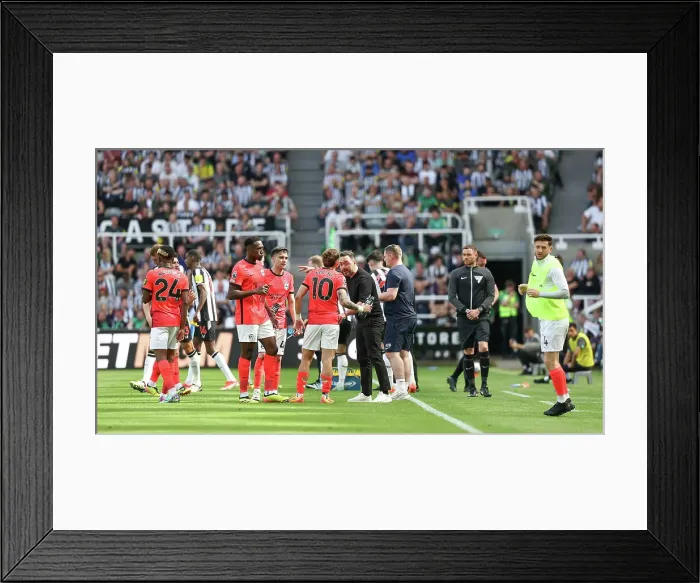 Framed Print : Newcastle United v Brighton and Hove Albion Premier League 11MAY24
