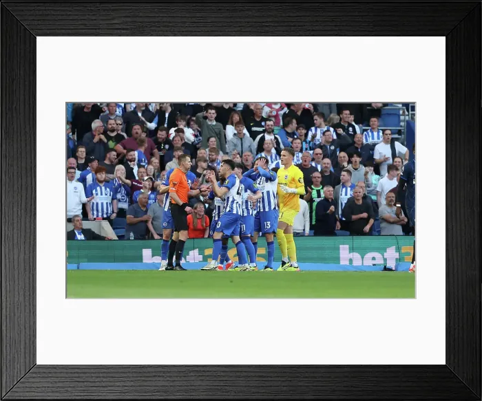 Framed Print : Brighton and Hove Albion v Chelsea Premier League 15MAY24 Framed Print : Brighton and Hove Albion v Chelsea Premier League 15MAY24