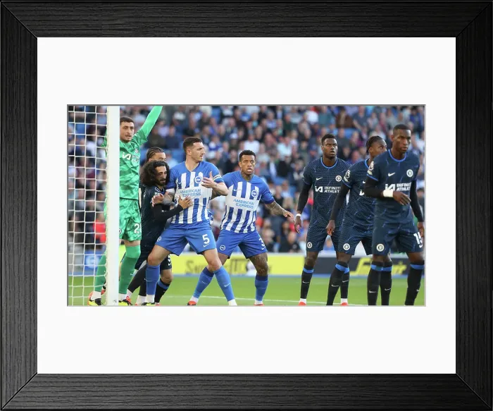 Framed Print : Brighton and Hove Albion v Chelsea Premier League 15MAY24