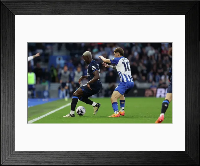 Framed Print : Brighton and Hove Albion v Chelsea Premier League 15MAY24
