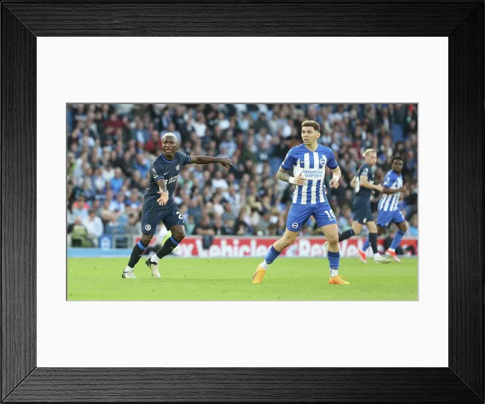 Framed Print : Brighton and Hove Albion v Chelsea Premier League 15MAY24