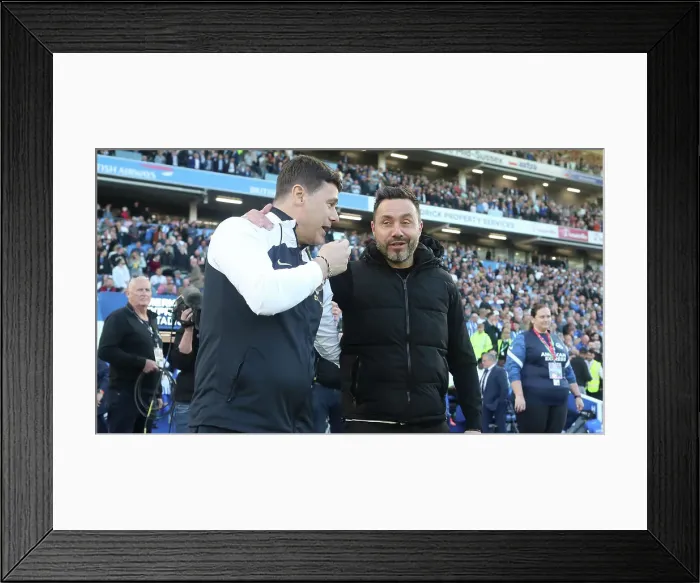 Framed Print : Brighton and Hove Albion v Chelsea Premier League 15MAY24