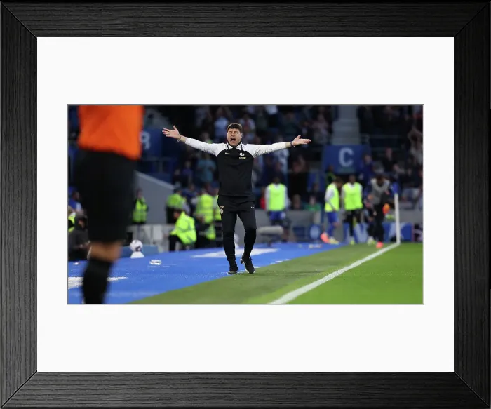 Framed Print : Brighton and Hove Albion v Chelsea Premier League 15MAY24