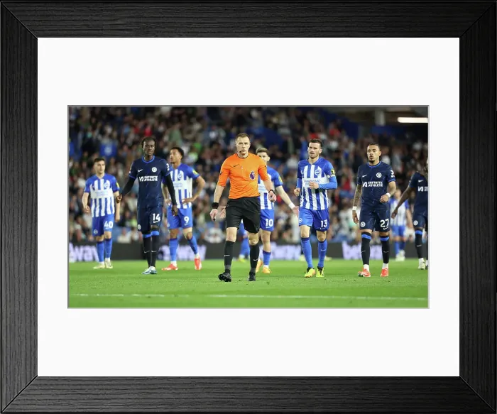 Framed Print : Brighton and Hove Albion v Chelsea Premier League 15MAY24 Framed Print : Brighton and Hove Albion v Chelsea Premier League 15MAY24
