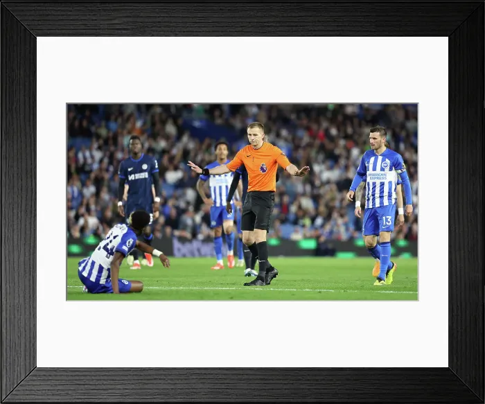 Framed Print : Brighton and Hove Albion v Chelsea Premier League 15MAY24 Framed Print : Brighton and Hove Albion v Chelsea Premier League 15MAY24