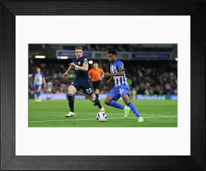 Framed Print : Brighton and Hove Albion v Chelsea Premier League 15MAY24 Framed Print : Brighton and Hove Albion v Chelsea Premier League 15MAY24
