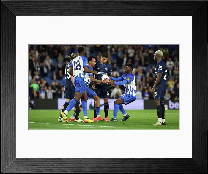 Framed Print : Brighton and Hove Albion v Chelsea Premier League 15MAY24 Framed Print : Brighton and Hove Albion v Chelsea Premier League 15MAY24
