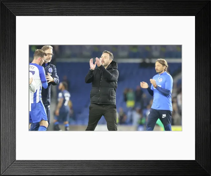 Framed Print : Brighton and Hove Albion v Chelsea Premier League 15MAY24 Framed Print : Brighton and Hove Albion v Chelsea Premier League 15MAY24