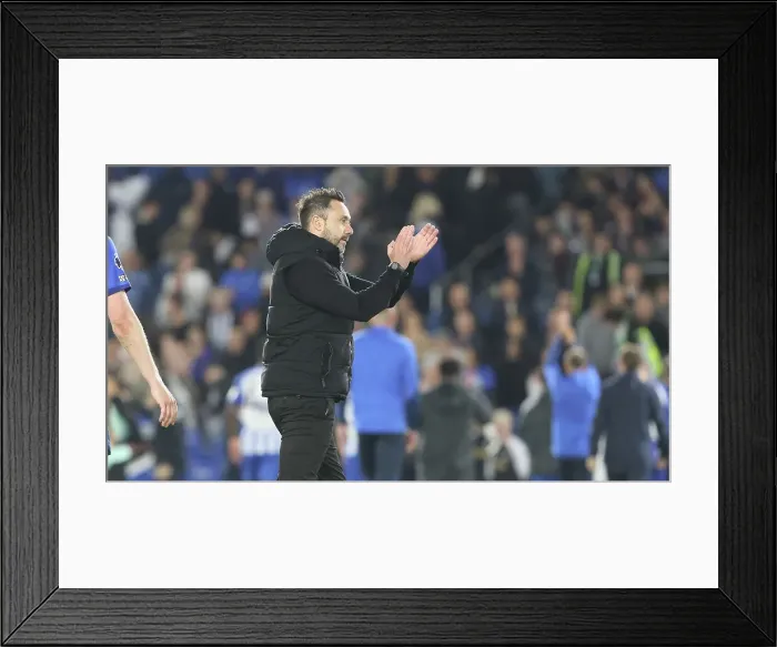 Framed Print : Brighton and Hove Albion v Chelsea Premier League 15MAY24 Framed Print : Brighton and Hove Albion v Chelsea Premier League 15MAY24