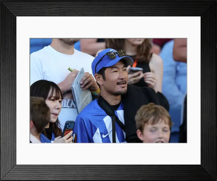 Framed Print : Brighton and Hove Albion v Chelsea Premier League 15MAY24 Framed Print : Brighton and Hove Albion v Chelsea Premier League 15MAY24