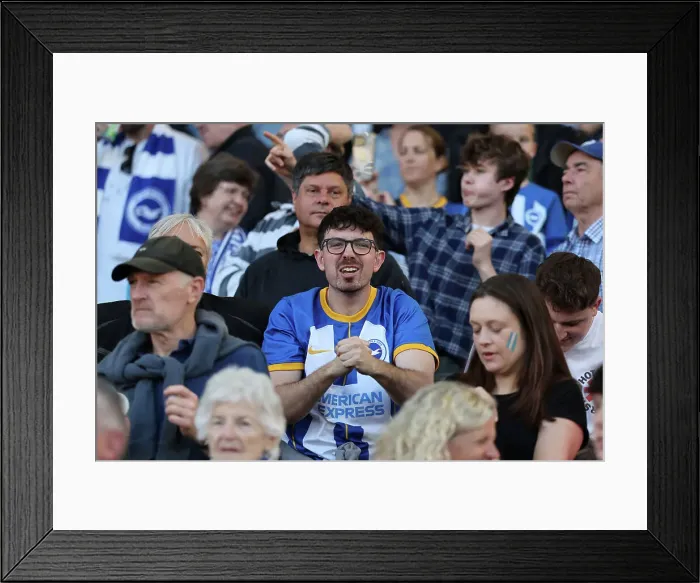 Framed Print : Brighton and Hove Albion v Chelsea Premier League 15MAY24 Framed Print : Brighton and Hove Albion v Chelsea Premier League 15MAY24