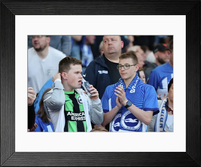 Framed Print : Brighton and Hove Albion v Chelsea Premier League 15MAY24 Framed Print : Brighton and Hove Albion v Chelsea Premier League 15MAY24