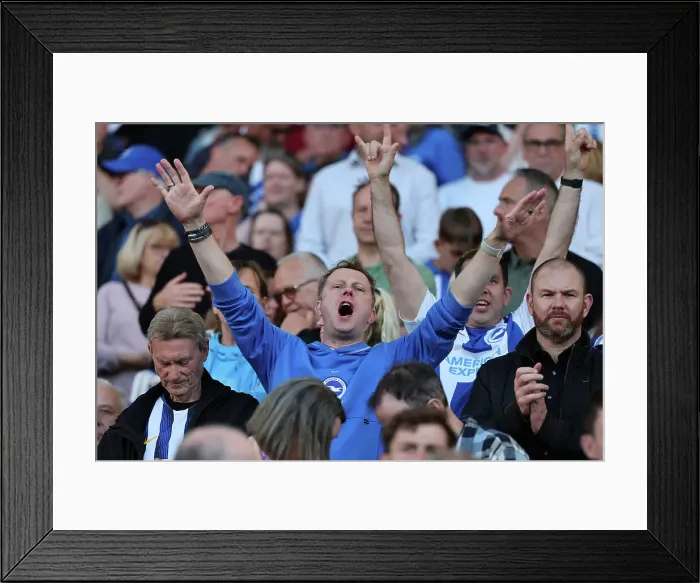 Framed Print : Brighton and Hove Albion v Chelsea Premier League 15MAY24 Framed Print : Brighton and Hove Albion v Chelsea Premier League 15MAY24