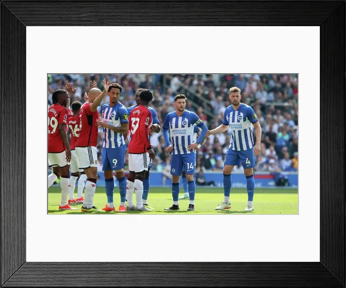 Framed Print : Brighton and Hove Albion v Manchester United Premier League 19MAY24 Framed Print : Brighton and Hove Albion v Manchester United Premier League 19MAY24