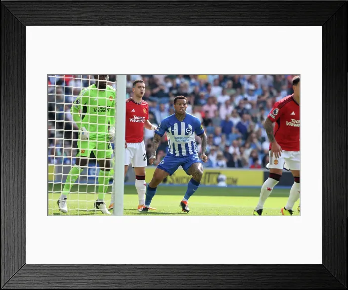 Framed Print : Brighton and Hove Albion v Manchester United Premier League 19MAY24 Framed Print : Brighton and Hove Albion v Manchester United Premier League 19MAY24