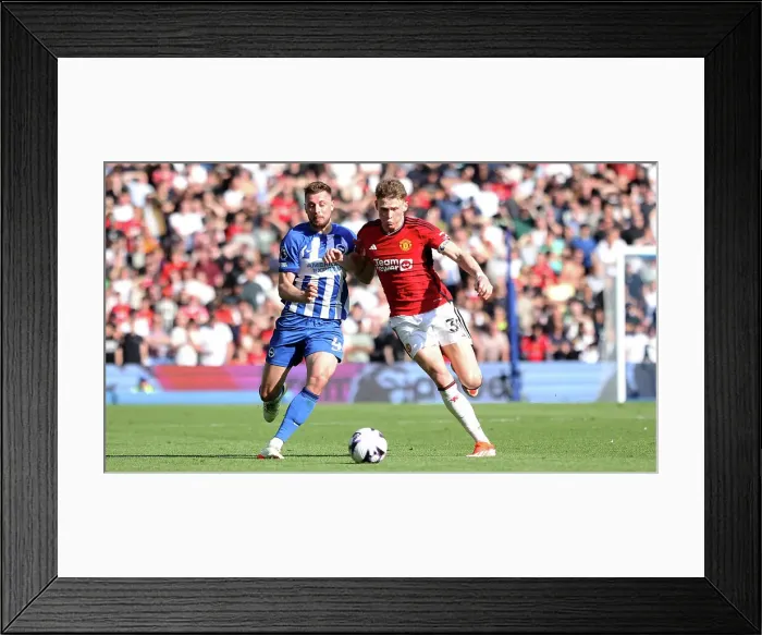 Framed Print : Brighton and Hove Albion v Manchester United Premier League 19MAY24 Framed Print : Brighton and Hove Albion v Manchester United Premier League 19MAY24