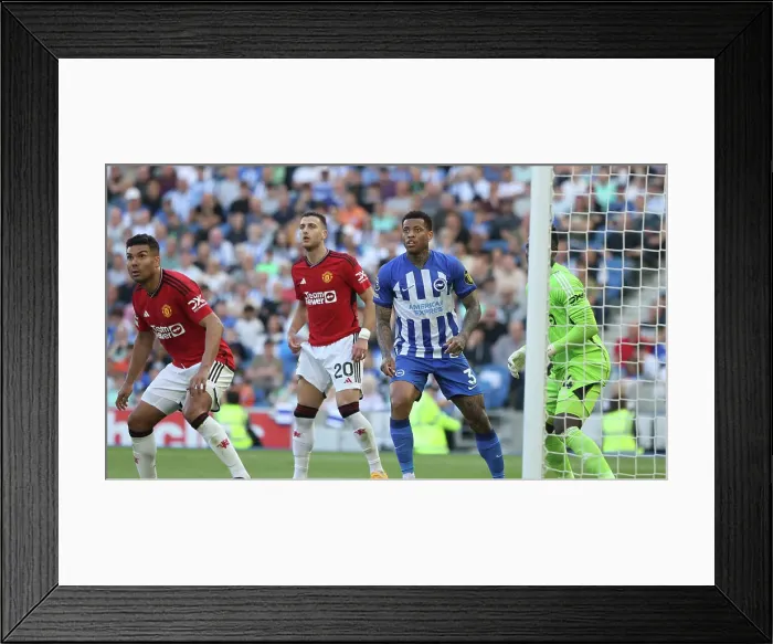 Framed Print : Brighton and Hove Albion v Manchester United Premier League 19MAY24 Framed Print : Brighton and Hove Albion v Manchester United Premier League 19MAY24