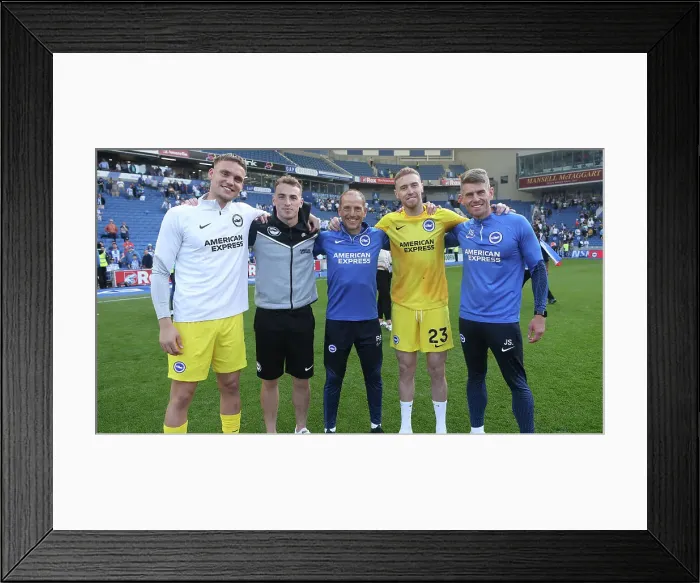 Framed Print : Brighton and Hove Albion v Manchester United Premier League 19MAY24 Framed Print : Brighton and Hove Albion v Manchester United Premier League 19MAY24