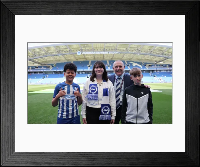 Framed Print : Brighton and Hove Albion v Manchester United Premier League 19MAY24 Framed Print : Brighton and Hove Albion v Manchester United Premier League 19MAY24