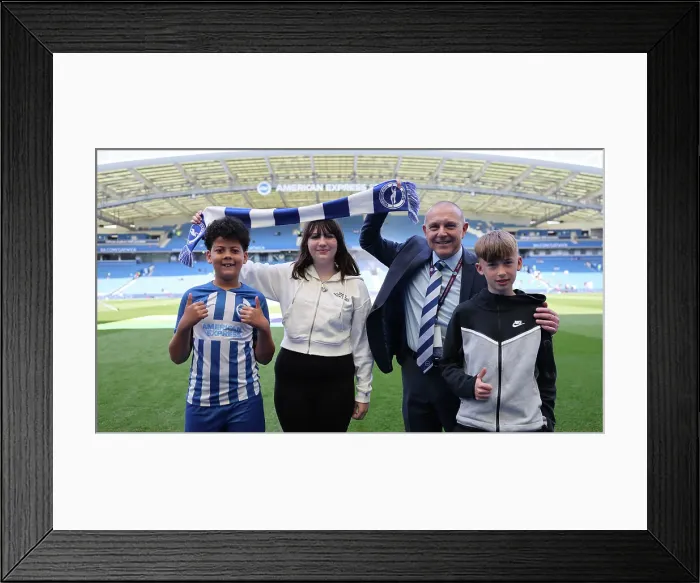 Framed Print : Brighton and Hove Albion v Manchester United Premier League 19MAY24 Framed Print : Brighton and Hove Albion v Manchester United Premier League 19MAY24