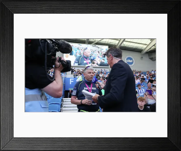 Framed Print : Brighton and Hove Albion v Manchester United Premier League 19MAY24 Framed Print : Brighton and Hove Albion v Manchester United Premier League 19MAY24
