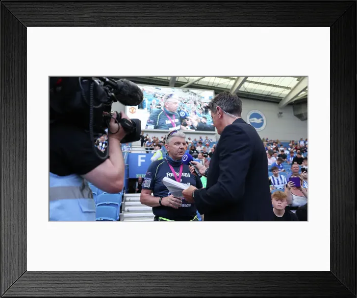 Framed Print : Brighton and Hove Albion v Manchester United Premier League 19MAY24 Framed Print : Brighton and Hove Albion v Manchester United Premier League 19MAY24