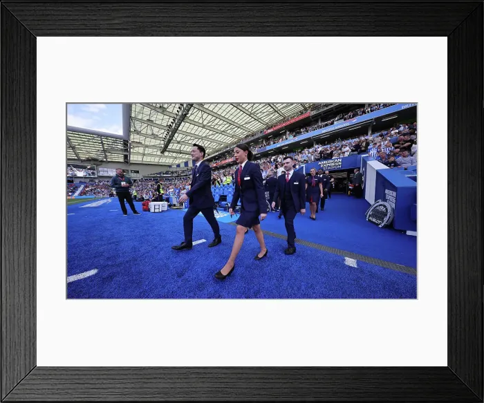 Framed Print : Brighton and Hove Albion v Manchester United Premier League 19MAY24 Framed Print : Brighton and Hove Albion v Manchester United Premier League 19MAY24